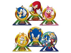 Decoração De Mesa Sonic Regina Festas