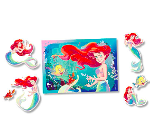 Kit Decorativo Ariel Disney Regina Festas