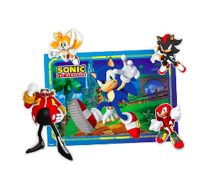 Kit Decorativo Sonic Regina Festas