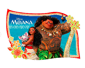 Painel Decorativo 126x88cm Moana Regina Festas