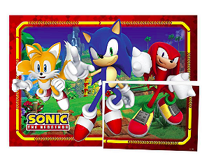 Painel Decorativo 126x88cm Sonic Regina Festas