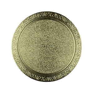 Cakeboard Redondo Ouro 26cm Regina Festas