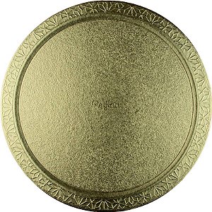 Cakeboard Redondo Ouro 35cm Regina Festas