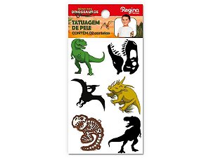 Tatuagem De Pele Dinosssauro Regina Festas