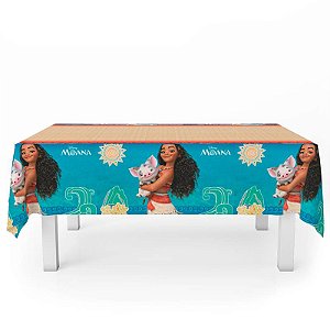 Toalha Papel 120x220cm Moana Regina Festas