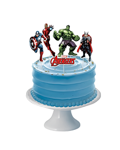 Decoração De Bolo Vingadores Animação Regina Festas