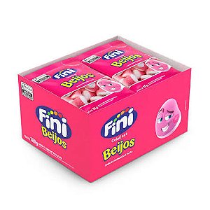 Mini Beijos De Morango 12x15gr Fini