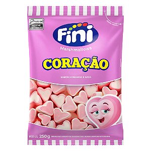 Marshmallow Coração 250gr Fini