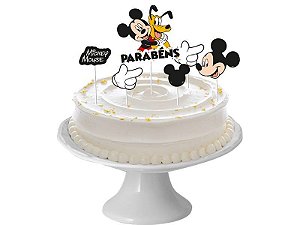 Decoração De Bolo Mickey Mouse Regina Festas
