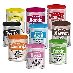Corante Em Pó Arcólor 5gr