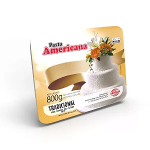 Pasta Americana Tradicional Arcólor 800gr