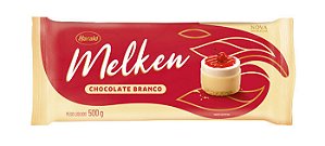 Chocolate Melken Branco Em Barra 500gr
