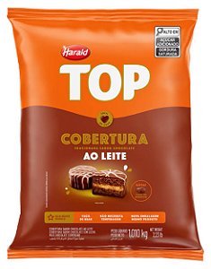 Cobertura TOP Chocolate Ao Leite Em Gotas Harald 1,010kg