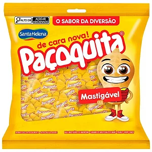 Bala Mastigável Paçoquita Santa Helena 500gr