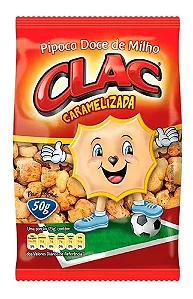 Pipoca Clac Caramelizada 100gr Fardo C/30