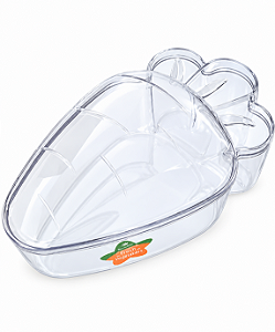 Cake Box Cenoura Cristal Com Tampa 750ml BlueStar