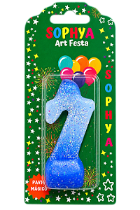 Velas Art Vale Mini Azul