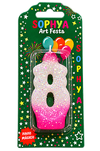 Velas Art Vale Mini Rosa