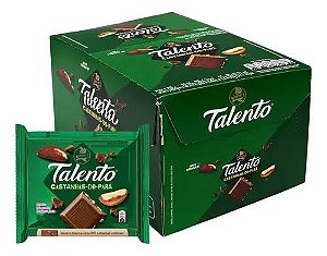 Chocolate Garoto Talento Castanha Do Pará 85gr C/12