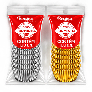 Forminhas Nº5 Laminada Regina Festas