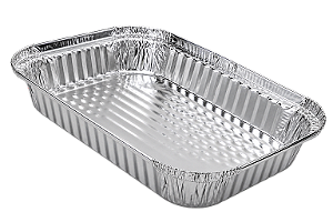 Bandeja Alumínio M184 Mello 1500ml (100un.)