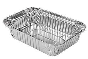 Bandeja Alumínio M90 Tampa Pet Mello 220ml (100un.)