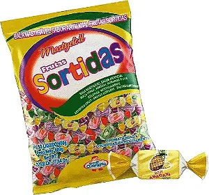 Bala Mastigável Confirma Frutas Sortidas 600gr