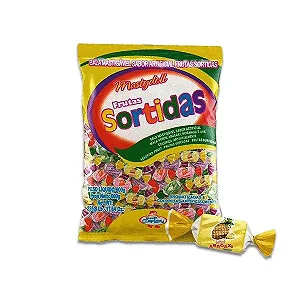 Bala Mastigável Confirma Frutas Sortidas 400gr