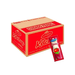 Ketchup Lanchero Sachê 7gr C/150