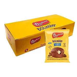 Bolinho Chocolate Com Baunilha Bauducco 40gr C/16