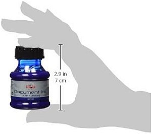 Tinta para caneta tinteiro cor azul -  50G