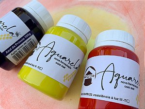 Aquarela Apiscor - potes de 100ml