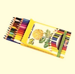 Lápis Jumbo Omega com 24 cores