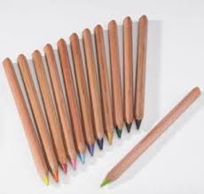 Lápis grosso hexagonal Yorik - estojo plástico com 12 lápis