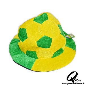 Chapéu Bola de Futebol Brasil