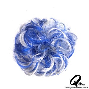 Xuxa Sintética c/ 5 unidades  Cor- Azul/Branco