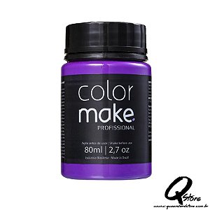 Tinta Facial Líquida ColorMake Profissional Roxo 80ml