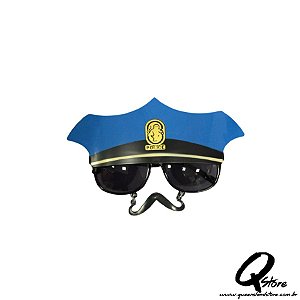 Óculos Policial c/ Bigode - Unidade 