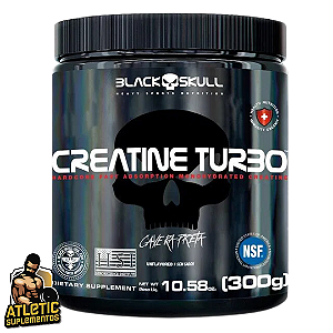 Creatina Turbo (300g) Black Skull
