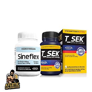 COMBO BURN FAT: T_SEK (120g) + Sineflex (150 cápsulas) - Power Supplements