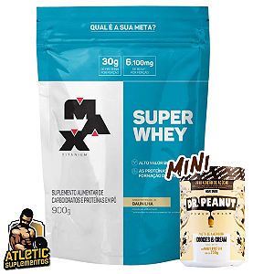 Super Whey (900g) Max Titanium - Atletic Suplementos