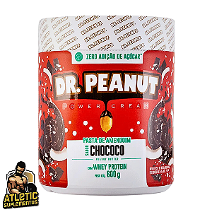 Pasta de Amendoim sabor Chococo com Whey Protein (600g) Dr. Peanut