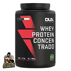Whey Protein Concentrado (900g) DUX Nutrition - Chocolate Branco