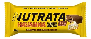 Whey Grego Bar Havanna Nutrata Sabor Doce de Leite Havanna