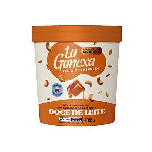 Pasta de Amendoim sabor Doce de Leite com Castanha de Caju