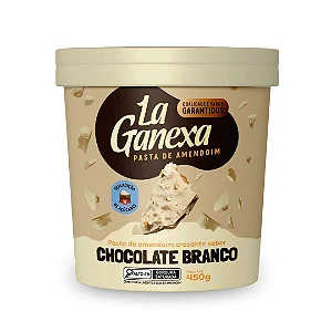 Pasta de Amendoim sabor Chocolate Branco