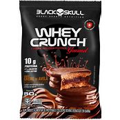 Whey Crunch Gourmet Dream Milk Black Skull Sabor Creme de Avelã