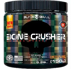 Pré - treino Bone Crusher (150g) - Black Skull