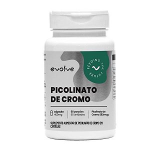 Picolinato de Cromo (60 cápsulas) - Evolve