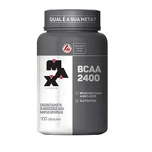 BCAA 2400 (60 cápsulas) - Max Titanium